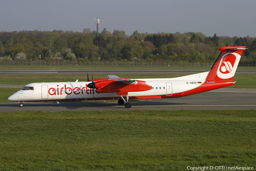 Air Berlin (LGW) Bombardier DHC-8-402Q (D-ABQC) | Photo 273862