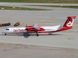 Air Berlin (LGW) Bombardier DHC-8-402Q (D-ABQC) at  Stuttgart, Germany