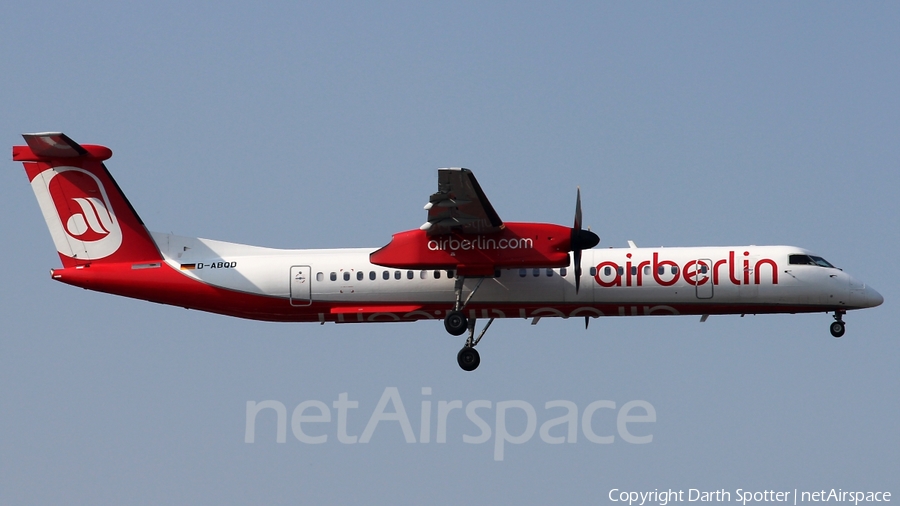 Air Berlin (LGW) Bombardier DHC-8-402Q (D-ABQD) | Photo 205804