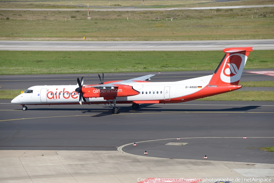 Air Berlin (LGW) Bombardier DHC-8-402Q (D-ABQD) | Photo 353794