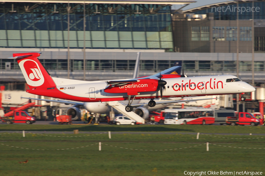 Air Berlin (LGW) Bombardier DHC-8-402Q (D-ABQD) | Photo 38579