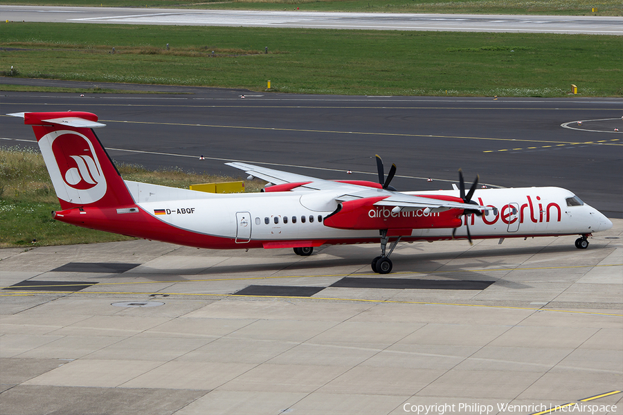 Air Berlin (LGW) Bombardier DHC-8-402Q (D-ABQF) | Photo 117462