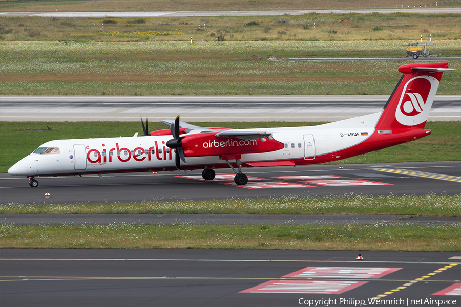 Air Berlin (LGW) Bombardier DHC-8-402Q (D-ABQF) | Photo 117474