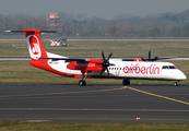 Air Berlin (LGW) Bombardier DHC-8-402Q (D-ABQF) at  Dusseldorf - International, Germany