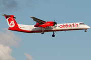 Air Berlin (LGW) Bombardier DHC-8-402Q (D-ABQF) at  Dusseldorf - International, Germany