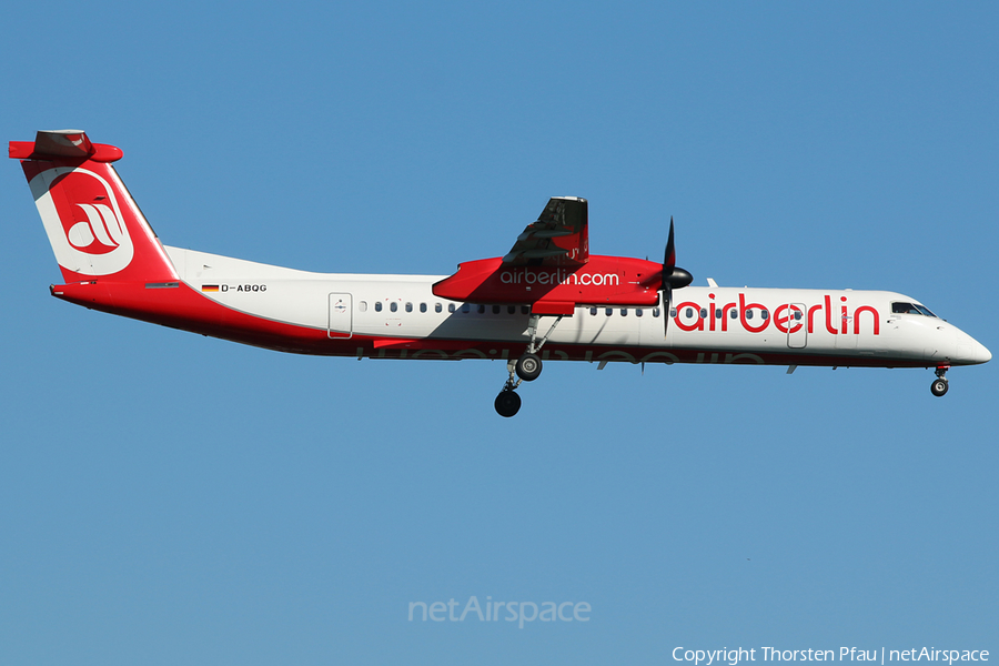 Air Berlin (LGW) Bombardier DHC-8-402Q (D-ABQG) | Photo 63063