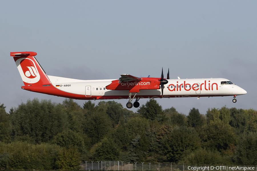 Air Berlin (LGW) Bombardier DHC-8-402Q (D-ABQG) | Photo 277825