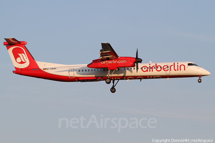 Air Berlin (LGW) Bombardier DHC-8-402Q (D-ABQG) | Photo 410821