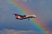 Air Berlin (LGW) Bombardier DHC-8-402Q (D-ABQH) at  Dusseldorf - International, Germany