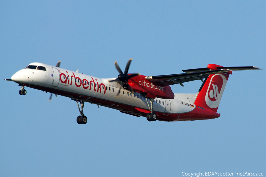 Air Berlin (LGW) Bombardier DHC-8-402Q (D-ABQH) | Photo 276194