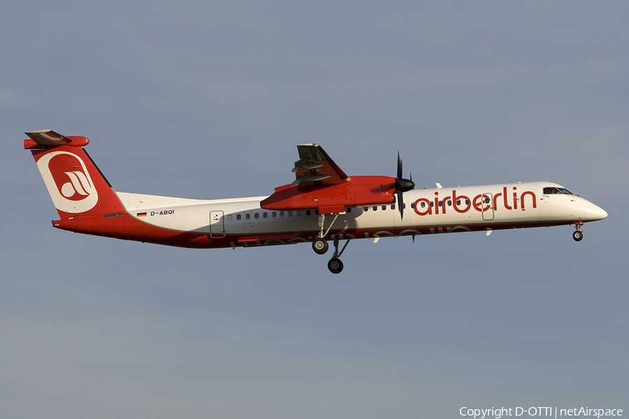 Air Berlin Bombardier DHC-8-402Q (D-ABQI) | Photo 277429