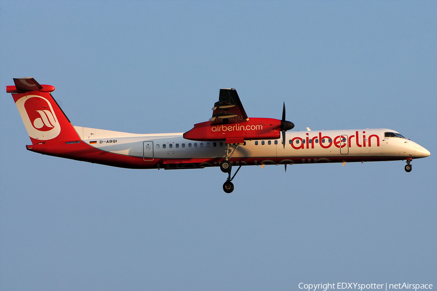 Air Berlin Bombardier DHC-8-402Q (D-ABQI) | Photo 276097