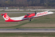 Air Berlin (LGW) Bombardier DHC-8-402Q (D-ABQJ) at  Dusseldorf - International, Germany