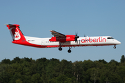 Air Berlin (LGW) Bombardier DHC-8-402Q (D-ABQJ) at  Hamburg - Fuhlsbuettel (Helmut Schmidt), Germany