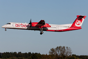 Air Berlin (LGW) Bombardier DHC-8-402Q (D-ABQJ) at  Hamburg - Fuhlsbuettel (Helmut Schmidt), Germany