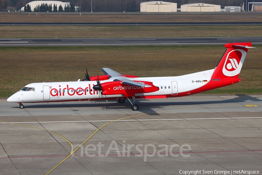 Air Berlin (LGW) Bombardier DHC-8-402Q (D-ABQJ) | Photo 44025