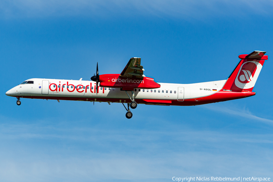 Air Berlin Bombardier DHC-8-402Q (D-ABQL) | Photo 419952