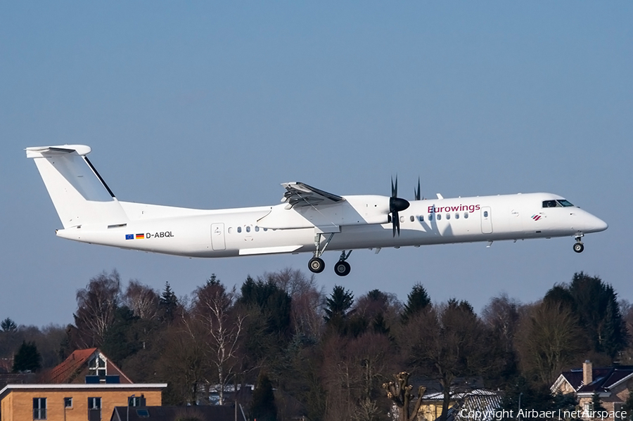 Eurowings (LGW) Bombardier DHC-8-402Q (D-ABQL) | Photo 224078