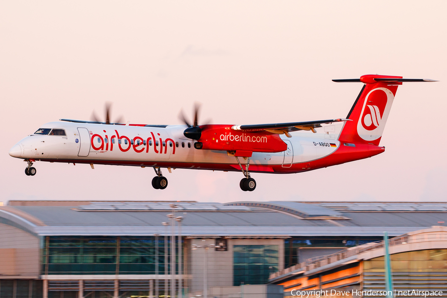 Air Berlin (LGW) Bombardier DHC-8-402Q (D-ABQO) | Photo 197783