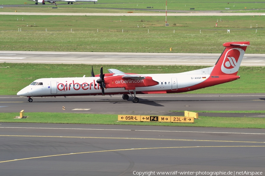 Air Berlin (LGW) Bombardier DHC-8-402Q (D-ABQP) | Photo 422340