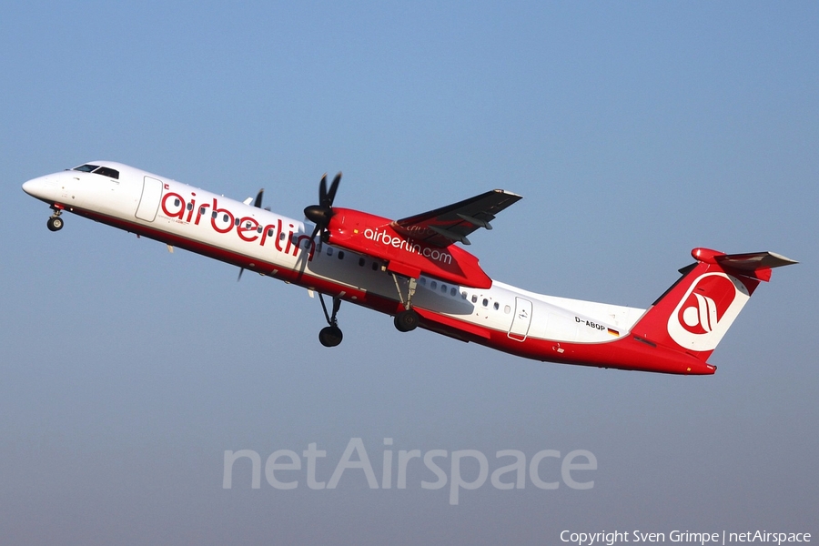 Air Berlin (LGW) Bombardier DHC-8-402Q (D-ABQP) | Photo 70947