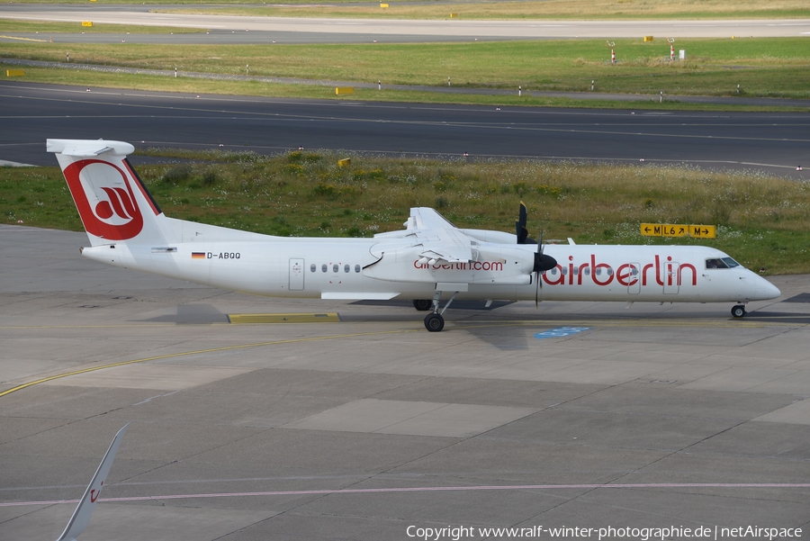 Air Berlin (LGW) Bombardier DHC-8-402Q (D-ABQQ) | Photo 367195