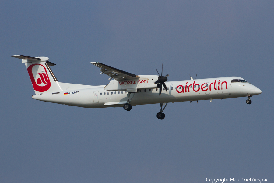 Air Berlin (LGW) Bombardier DHC-8-402Q (D-ABQQ) | Photo 73160