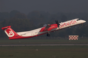 Air Berlin (LGW) Bombardier DHC-8-402Q (D-ABQR) at  Dusseldorf - International, Germany