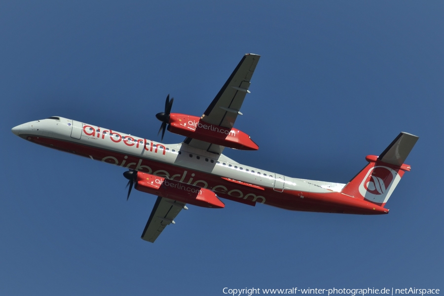 Air Berlin (LGW) Bombardier DHC-8-402Q (D-ABQR) | Photo 411975