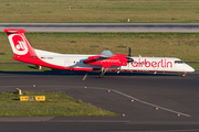 Air Berlin (LGW) Bombardier DHC-8-402Q (D-ABQR) at  Dusseldorf - International, Germany