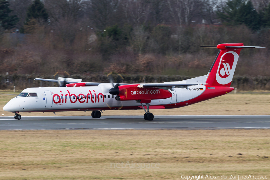 Air Berlin (LGW) Bombardier DHC-8-402Q (D-ABQR) | Photo 389558