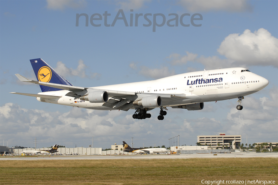 Lufthansa Boeing 747-430(M) (D-ABTB) | Photo 8657