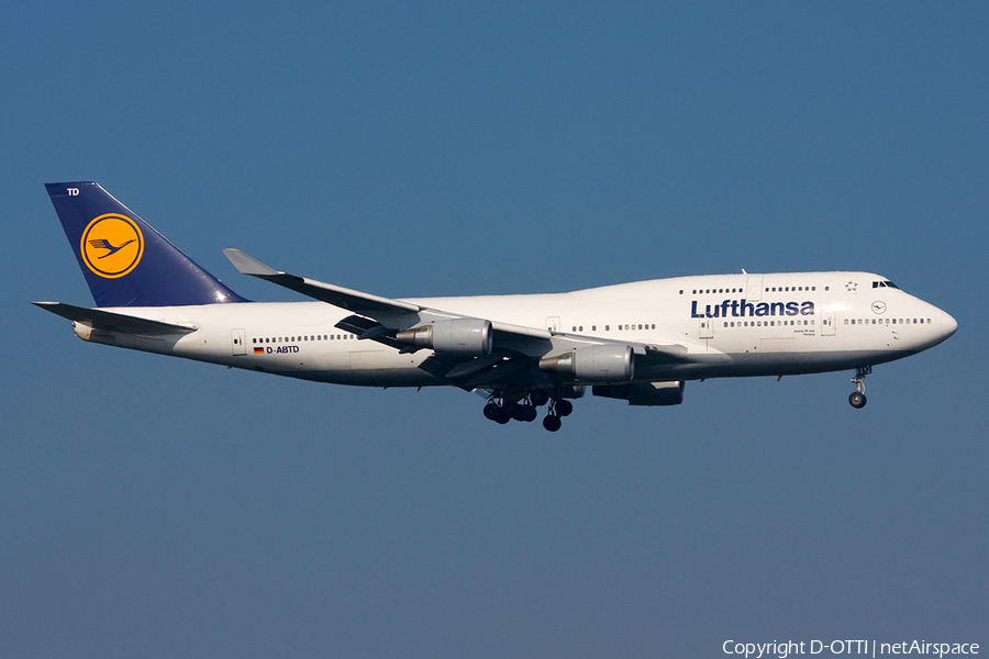 Lufthansa Boeing 747-430 (D-ABTD) | Photo 270484