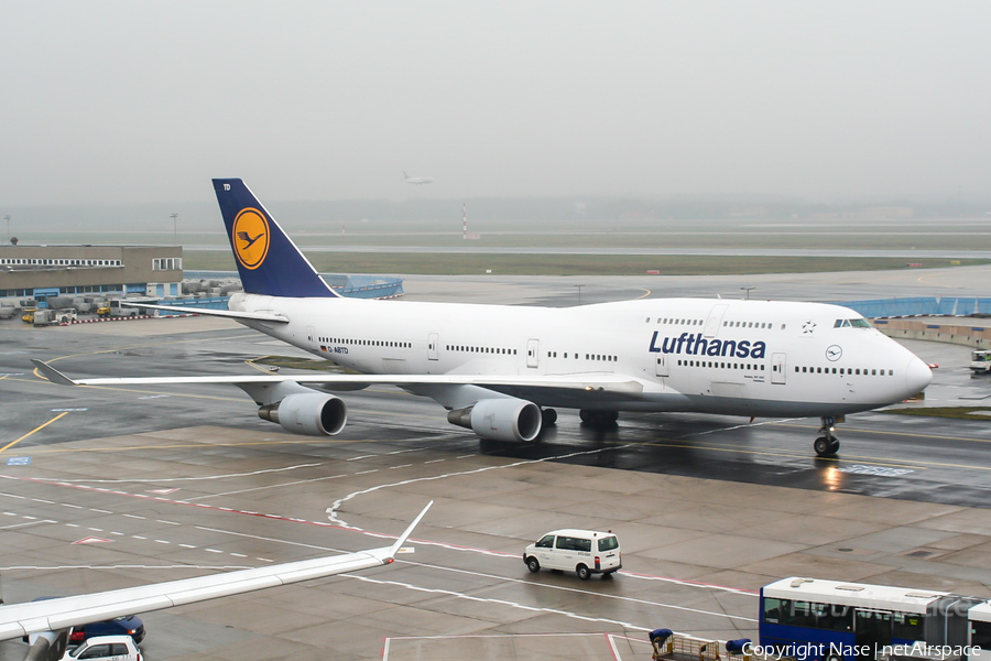 Lufthansa Boeing 747-430 (D-ABTD) | Photo 279336