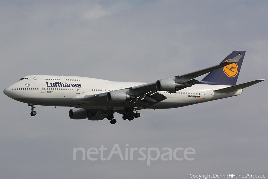 Lufthansa Boeing 747-430 (D-ABTD) | Photo 397623