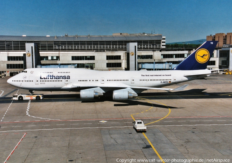 Lufthansa Boeing 747-430(M) (D-ABTE) | Photo 446437