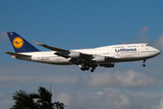 Lufthansa Boeing 747-430(M) (D-ABTE) at  Miami - International, United States