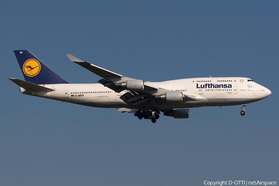 Lufthansa Boeing 747-430(M) (D-ABTF) | Photo 270467