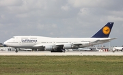 Lufthansa Boeing 747-430(M) (D-ABTF) at  Miami - International, United States