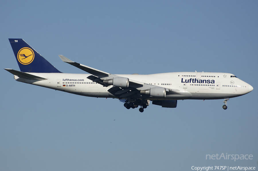 Lufthansa Boeing 747-430(M) (D-ABTH) | Photo 47248