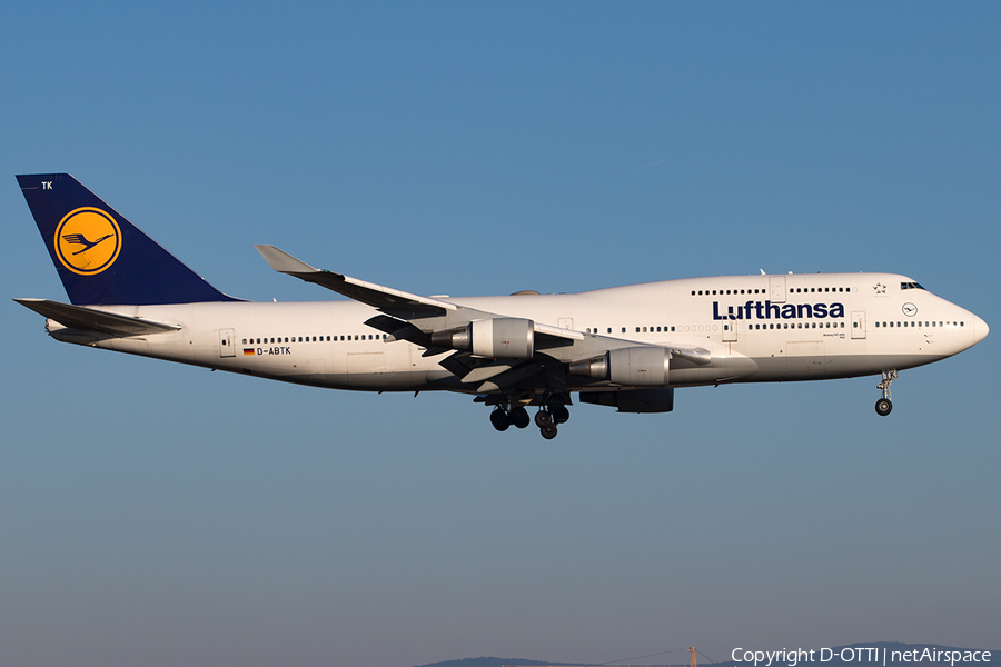 Lufthansa Boeing 747-430 (D-ABTK) | Photo 224166