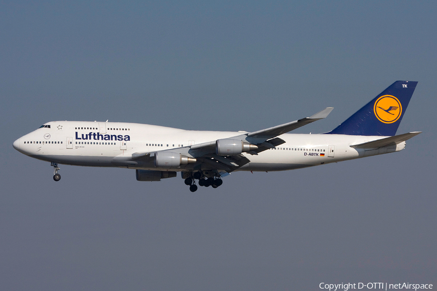 Lufthansa Boeing 747-430 (D-ABTK) | Photo 272439
