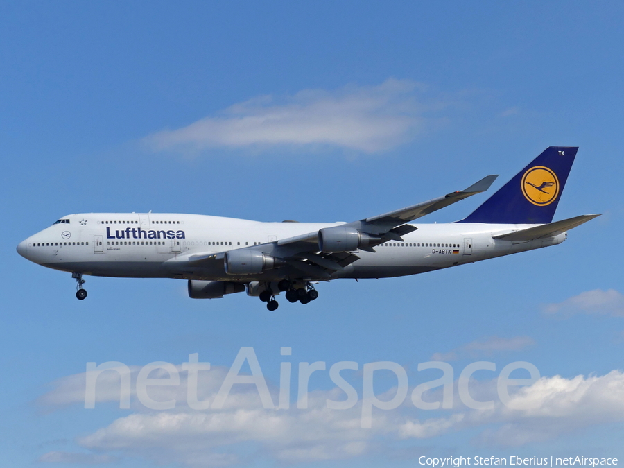 Lufthansa Boeing 747-430 (D-ABTK) | Photo 516683