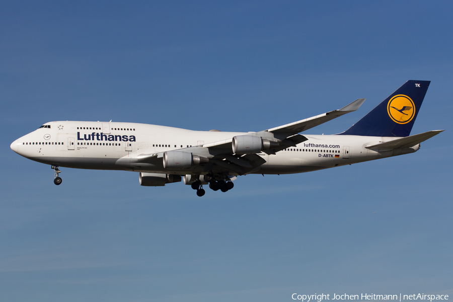 Lufthansa Boeing 747-430 (D-ABTK) | Photo 59516
