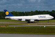 Lufthansa Boeing 747-430 (D-ABTK) at  Hamburg - Fuhlsbuettel (Helmut Schmidt), Germany