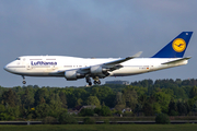 Lufthansa Boeing 747-430 (D-ABTK) at  Hamburg - Fuhlsbuettel (Helmut Schmidt), Germany