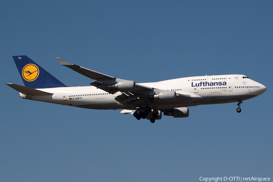 Lufthansa Boeing 747-430 (D-ABTL) | Photo 197610