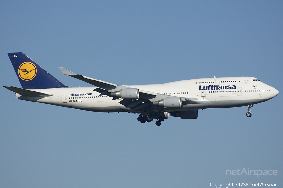 Lufthansa Boeing 747-430 (D-ABTL) | Photo 47249