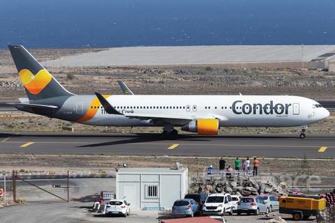 Condor Boeing 767-330(ER) (D-ABUE) at  Tenerife Sur - Reina Sofia, Spain