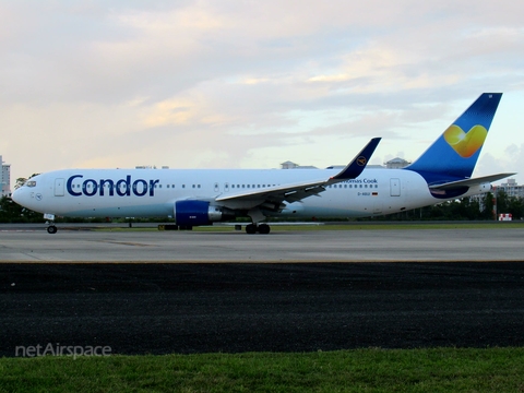 Condor Boeing 767-330(ER) (D-ABUI) at  San Juan - Luis Munoz Marin International, Puerto Rico